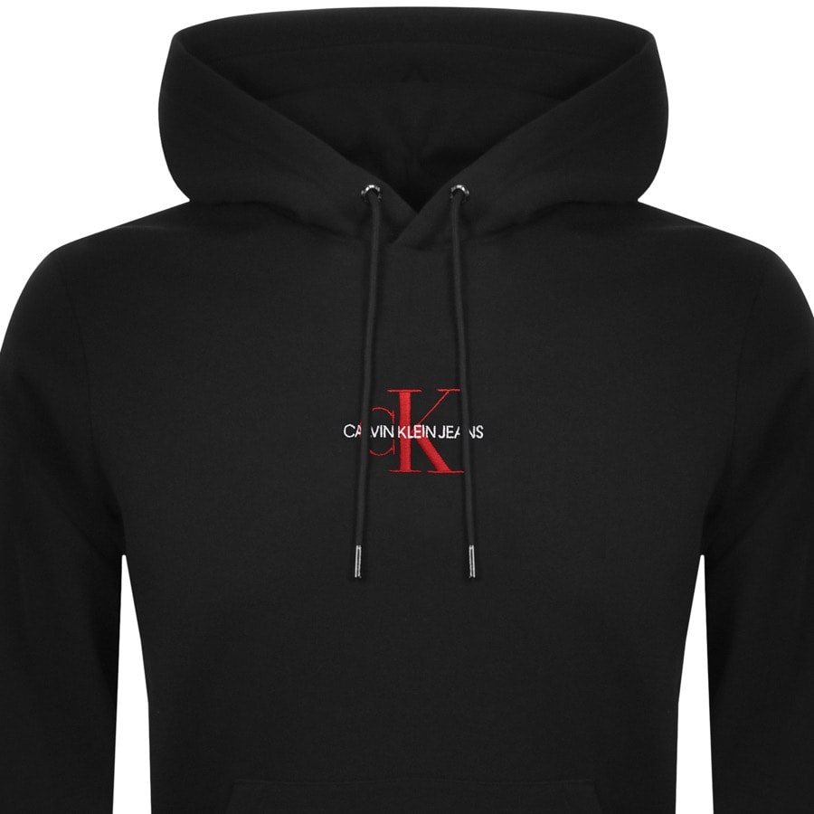 Alternative Image for ProductCalvin Klein Jeans Iconic Hoodie Black2